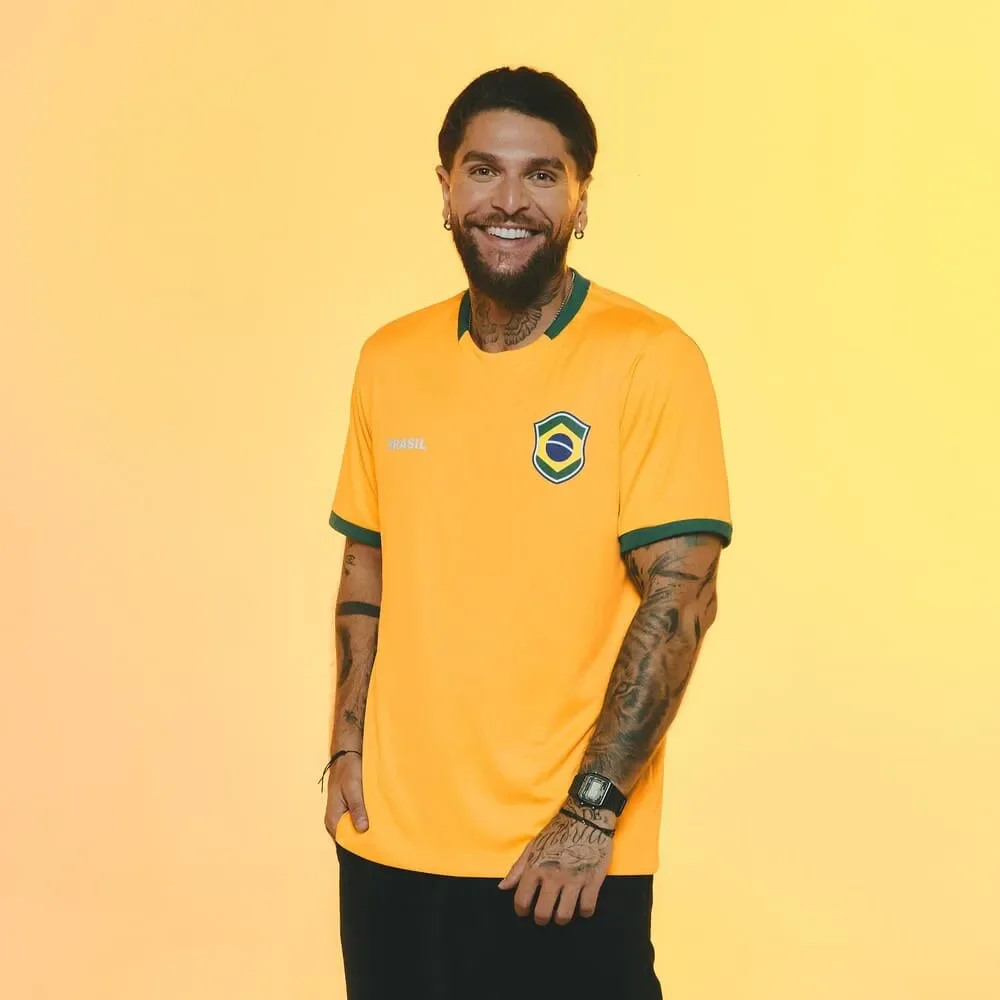 Camiseta Brasil Ipe Amarela