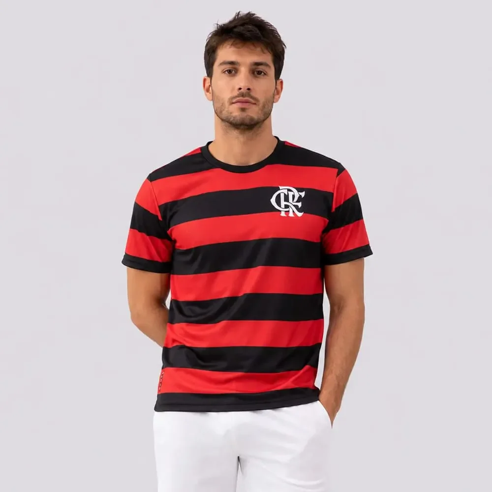 Camiseta Flamengo Betel Home Vermelho/Preto