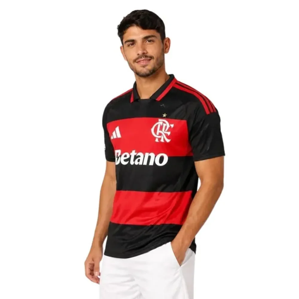 Camisa Flamengo I Adidas 26/27 Torcedor Betano Listrada