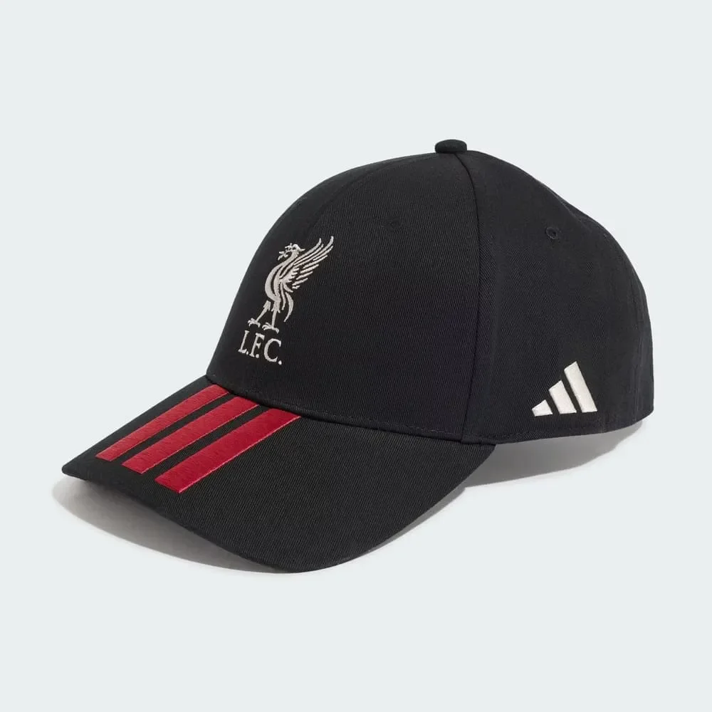 Boné Adidas Liverpool Baseball Preto/Vermelho