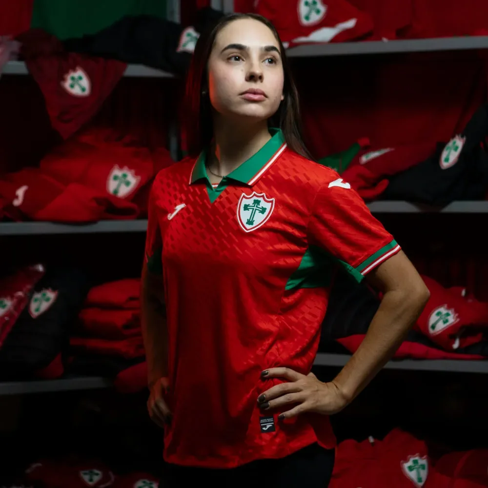 Camisa Portuguesa III Joma 2026 Feminina Vermelha