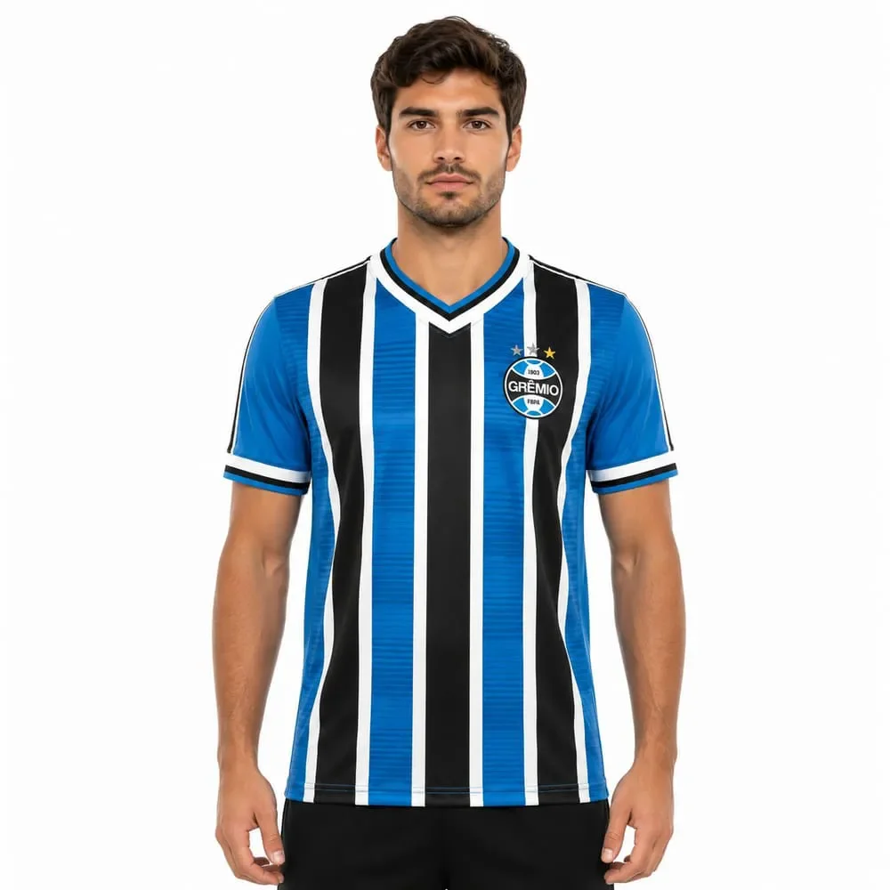 Camiseta Grêmio Lotus Tricolor Listrada