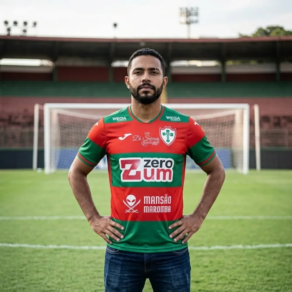 Camisa Portuguesa I Joma 2026 Jogador Listrada Mansão Maromba