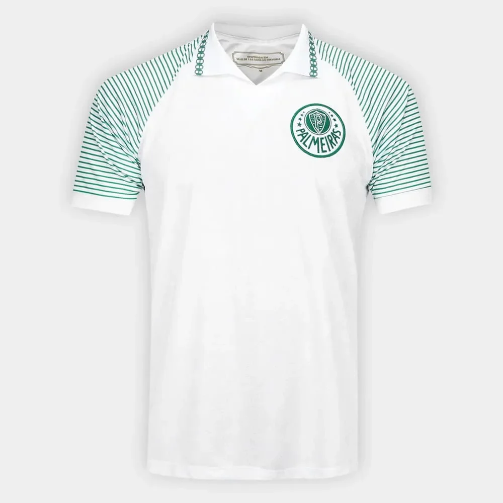 Camiseta Palmeiras Betel Retrô 1993 Branco/Verde