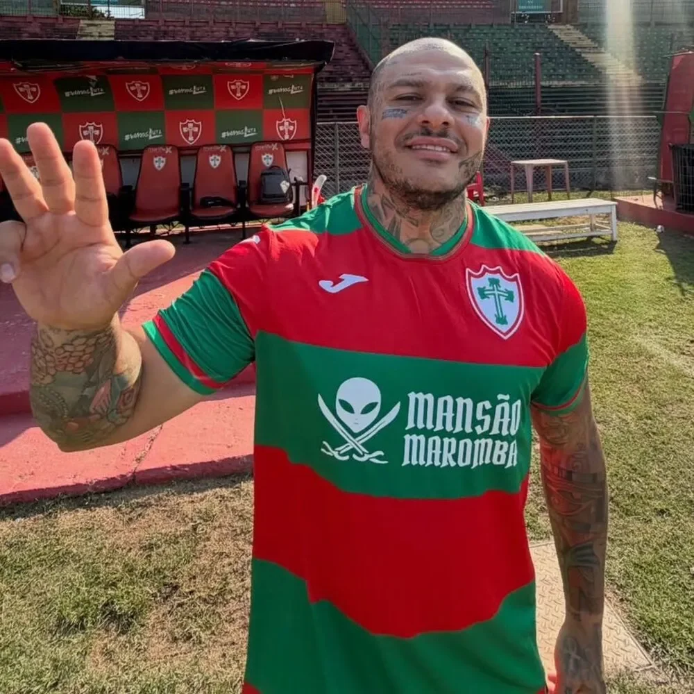 Camisa Portuguesa I Joma 2026 Jogador x Mansão Maromba