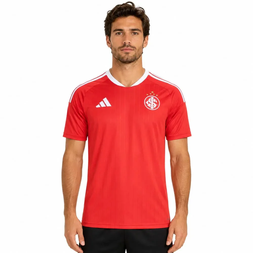 Camisa Internacional I Adidas 26/27 Torcedor Vermelho