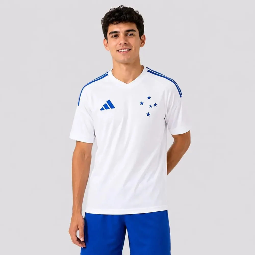 Camisa Cruzeiro II Adidas 26/27 Branco/Azul
