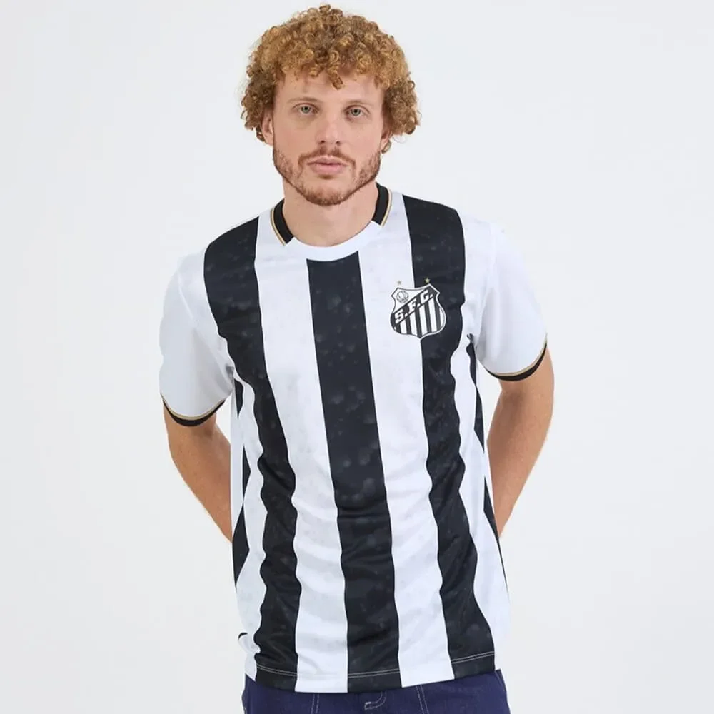 Camiseta Santos Girar Listrada