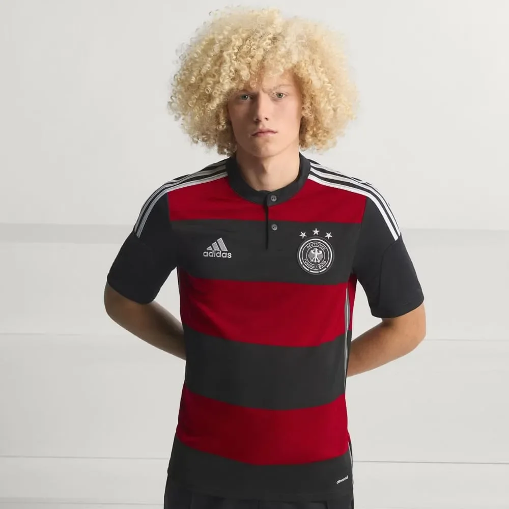 Camisa Alemanha II Adidas 2014 Vermelho/Preto