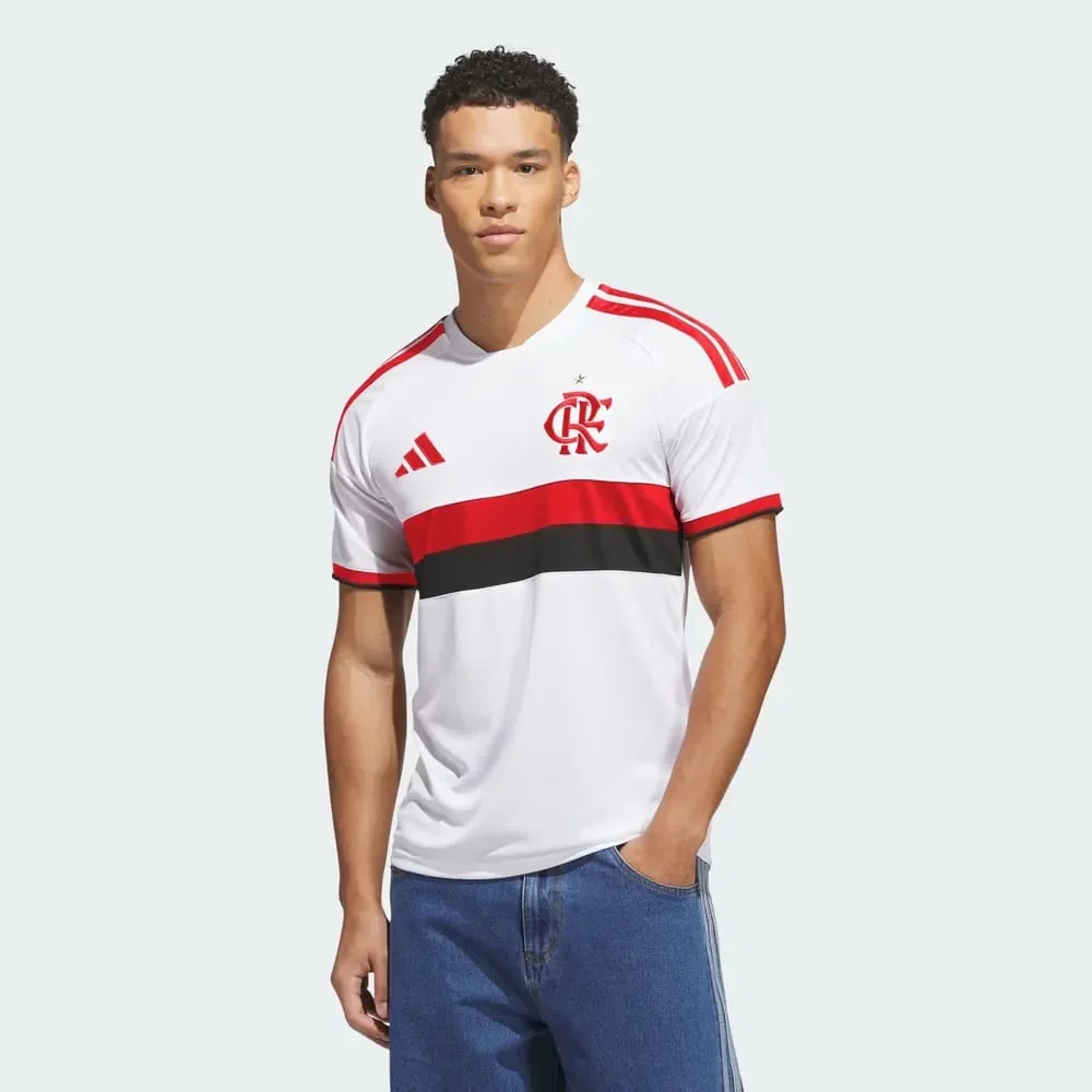 Camisa Flamengo II Adidas 26/27 Torcedor Branco
