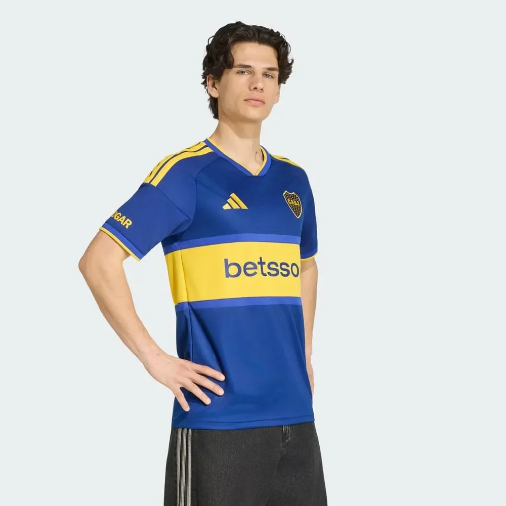 Camisa Boca Juniors I Adidas 26/27 Azul/Amarelo