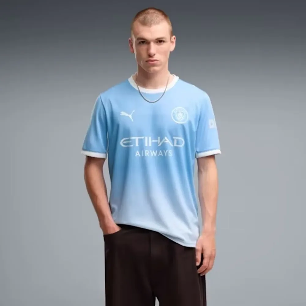 Camisa Manchester City I Puma 26/27 Azul