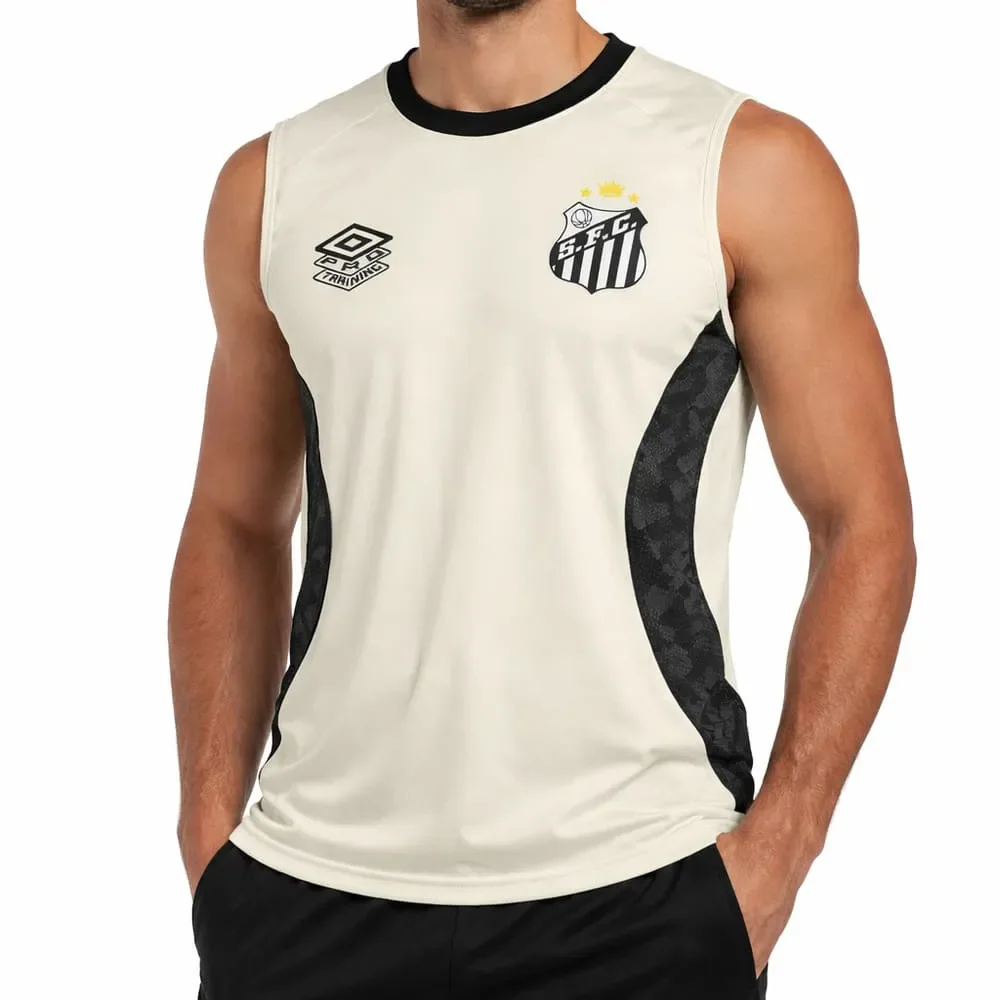 Regata Santos Treino Umbro 2026 Off White