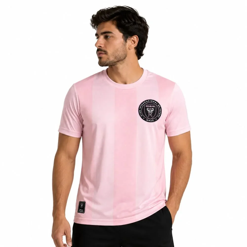 Camiseta Inter Miami Balboa Dry Fit Rosa