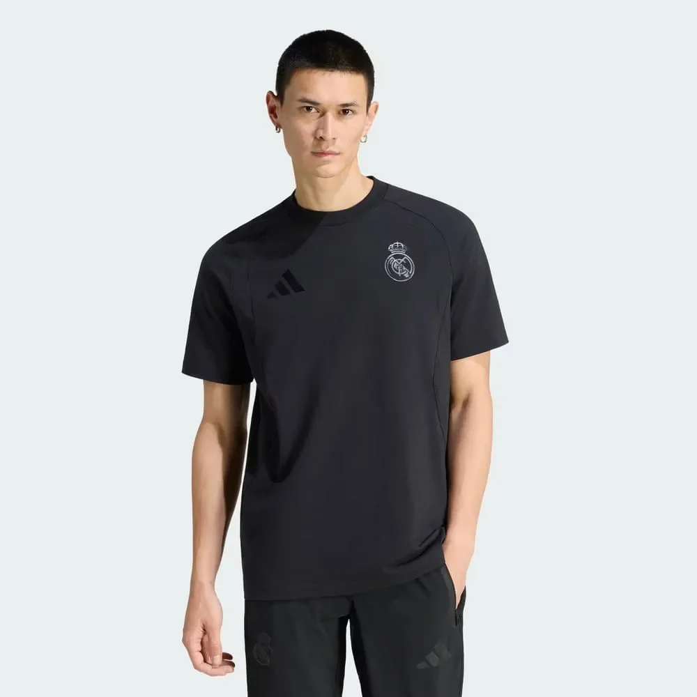 Camisa Real Madrid Casual Adidas Preta