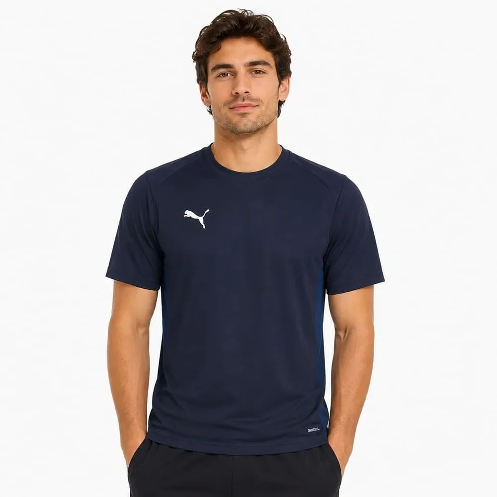 Camiseta Puma Teamgoal Azul Marinho