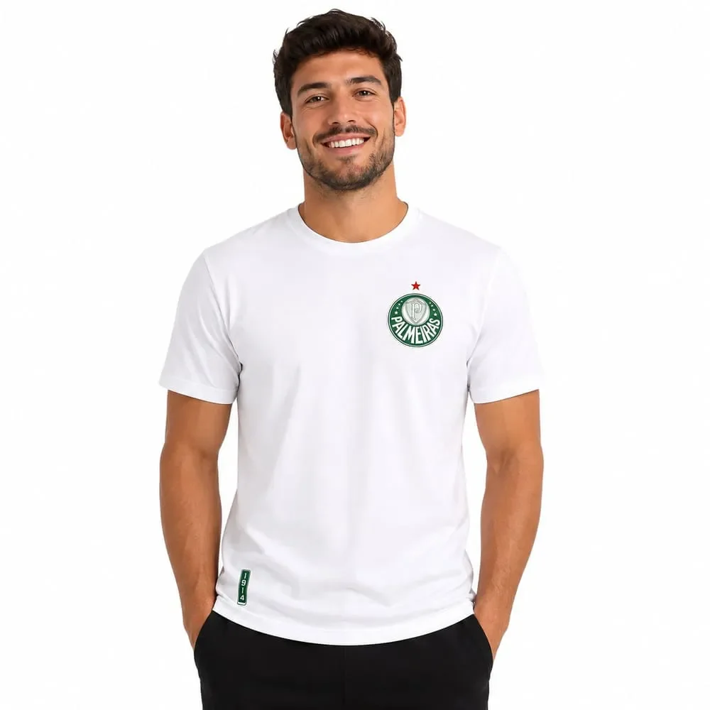 Camiseta Palmeiras Betel 1914 Branco