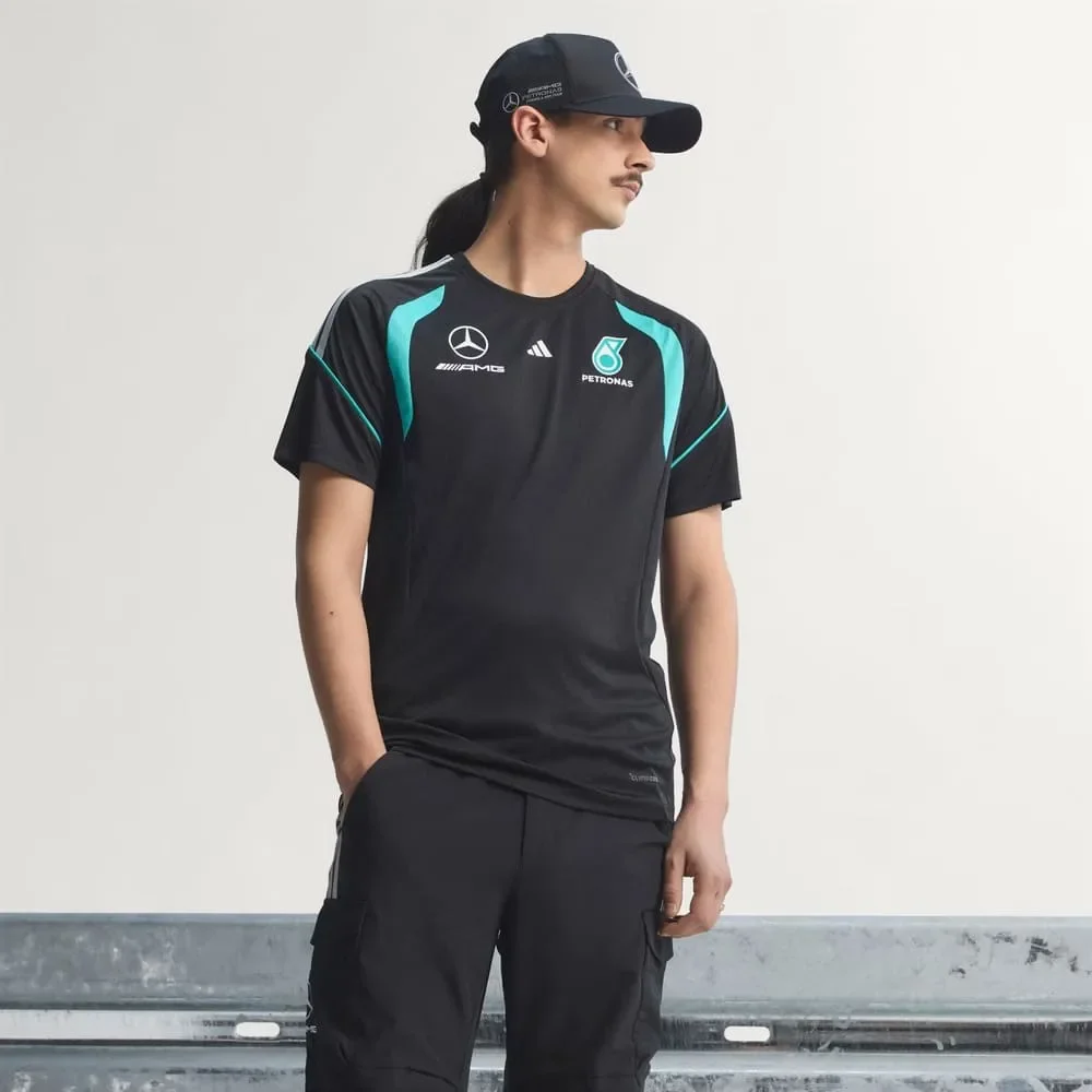 Camiseta Adidas Mercedes AMG Mechanics Preto