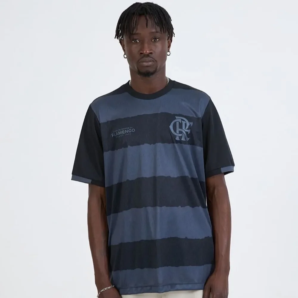 Camiseta Flamengo Bravo Preto/Cinza