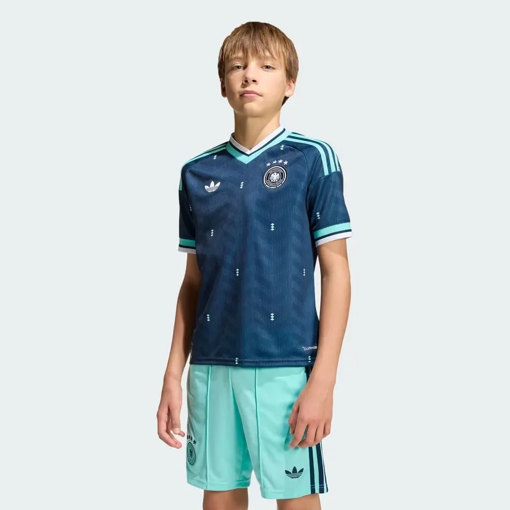 Camisa Alemanha II Adidas 2026 Infantil Azul