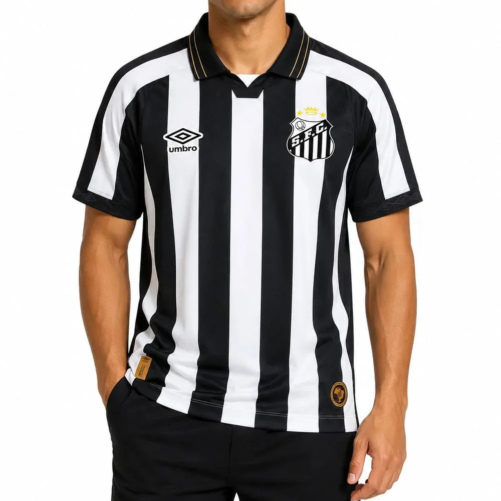Camisa Santos II Umbro 26/27 Jogador Listrada