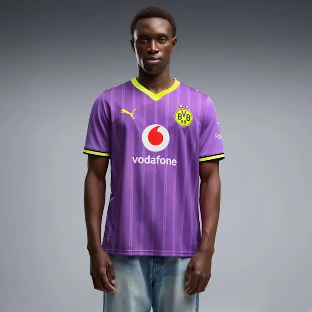 Camisa Borussia Dortmund III Puma 26/27 Roxo